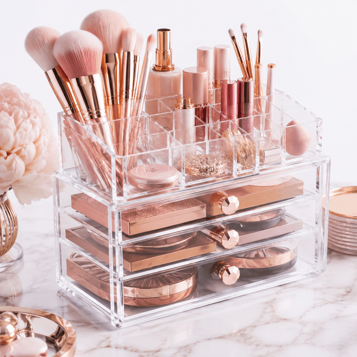 Acrylic Makeup Storage Box