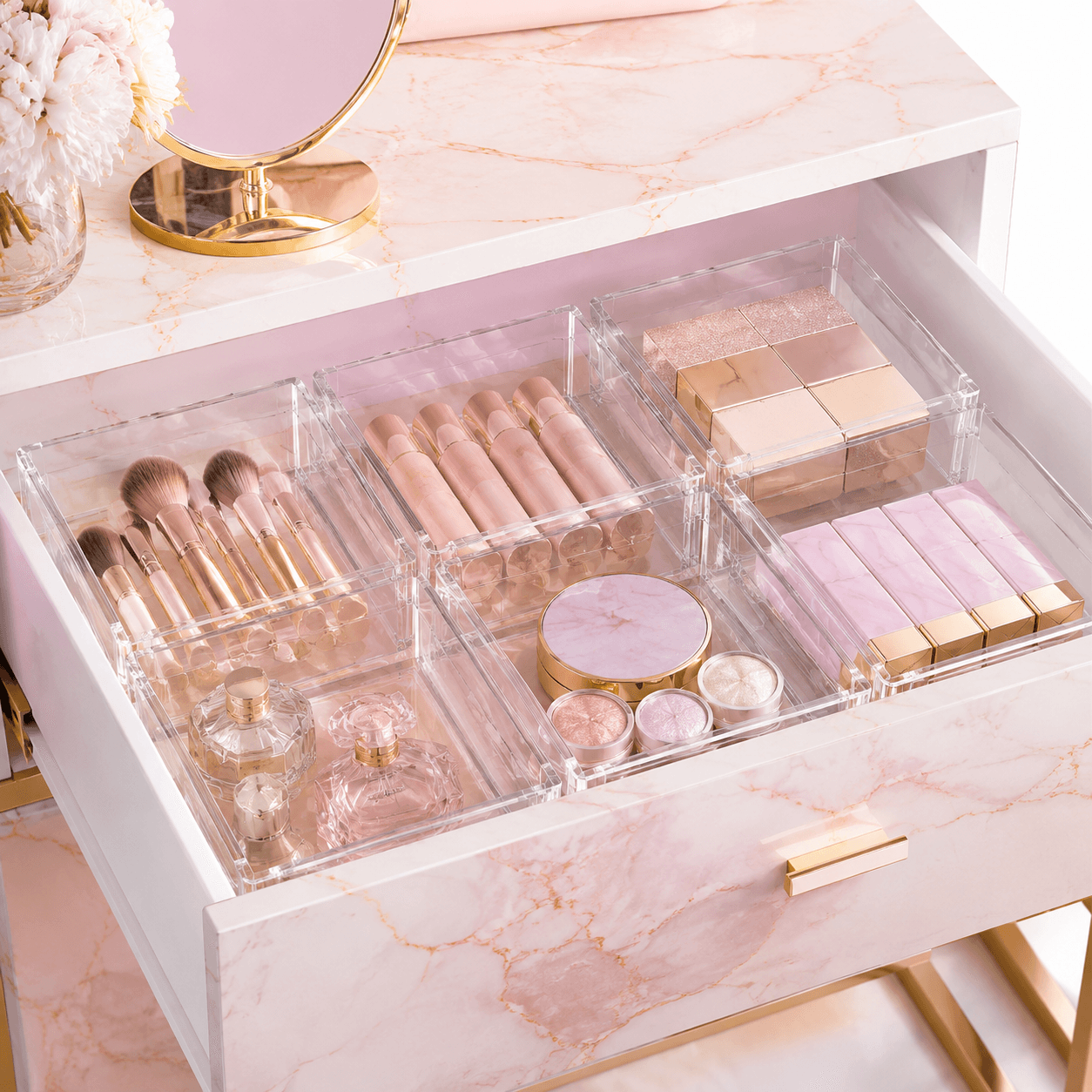 Drawer Cosmetic Divider Set (×6)