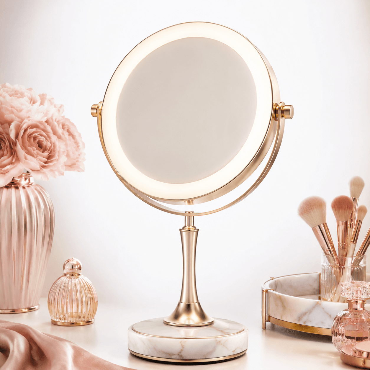 LED Vanity Makeup Mirror (USB)