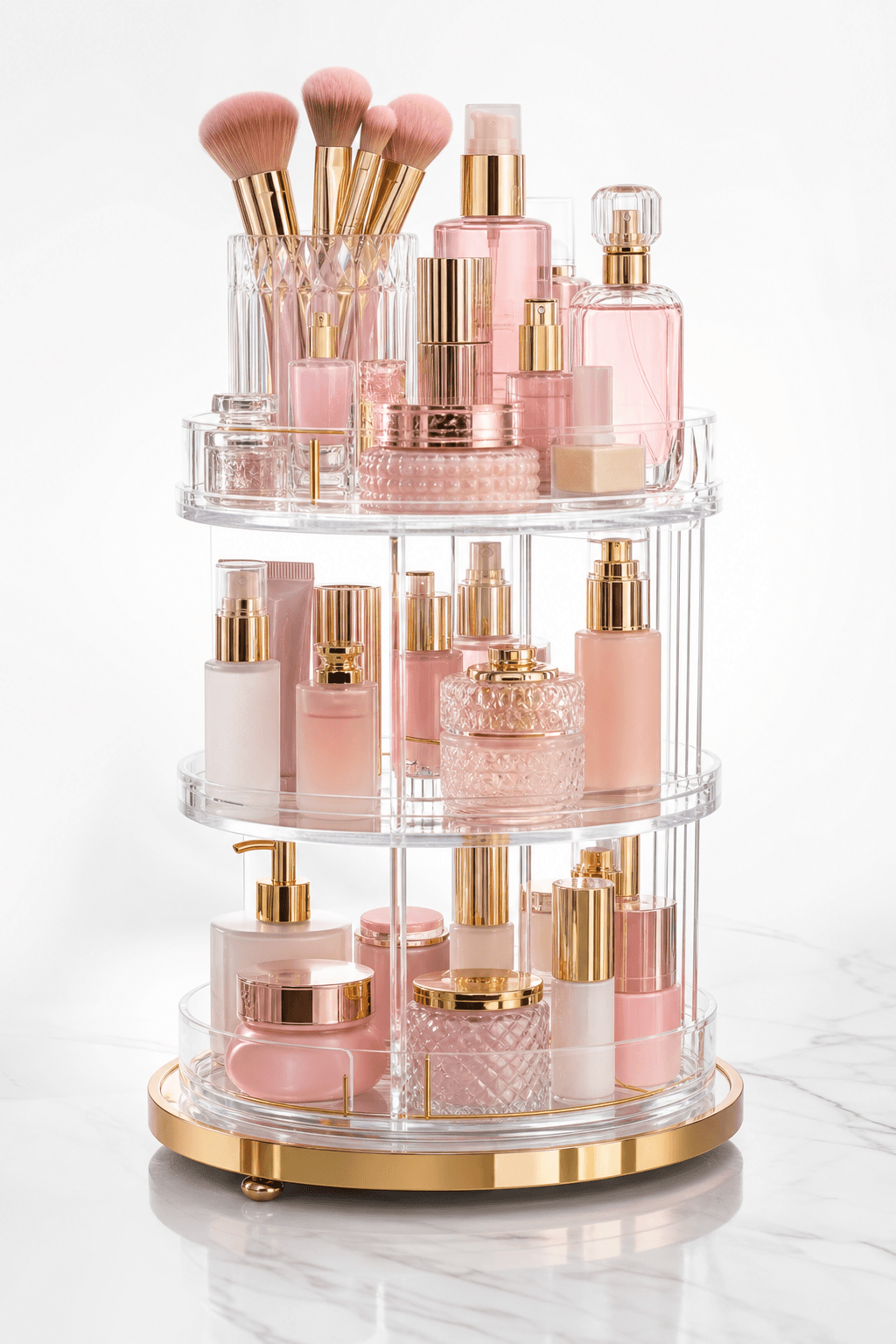 Rotating Cosmetic Organizer
